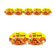 오뚜기 입맛돋는 매운갈비찜(렌지) 간편식 3분요리 180g 간단요리 즉석요리, 7개
