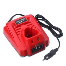 리튬 이온 교체 배터리 충전기 밀워키 M12 N12 48-59-2401 48-11-2402 10.8V 12V, 금, 01 금