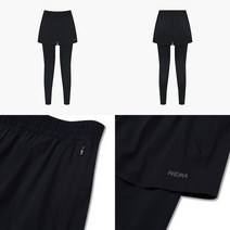 네파 여성/인기상품/아이스콜드 레깅스반바지/가성비상품/신상특가/액티브 2 IN 1 ICE 레깅스 7I41924