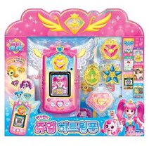 반짝반짝 티니핑 쥬얼 하트윙폰 다이아메달 QR코드 호환 캐치티니핑 시즌2, 혼합색상 glint)