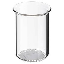이케아 IKEA 컵 400ml 투명 지름8x11cm 유리, 1개