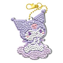 어린이 보석십자수 열쇠고리 키링 쿠로미 BSK1-56, 단품