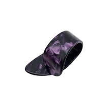 악기 악세사리 slozz thumb finger 기타 셀룰로이드 중재자 어쿠스틱 일렉트릭 기타라 베이스 두께 1.2mm, 보라색