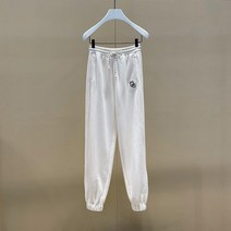 빅로고 조거 팬츠 파이핑 우븐 트레이닝 바지 1-111363