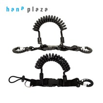 하나프라자 스쿠버다이빙 리트렉터 장비걸이 코일 랜야드, 양쪽후크형