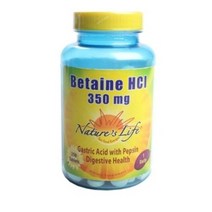 네이쳐스라이프 베타인 HCI 350mg 타블렛, 250개입, 1개