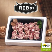 [립51] 호주청정우 우꼬리찜 3.0kg 선물세트, 단품