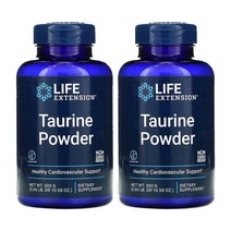 라이프익스텐션 타우린 파우더 가루 300g Taurine 2개