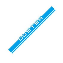 먼지떨이개 Dacia duster 4x2 4x4 1.0 TCE 100 130 터보 GPL 후드 스티커 비닐 필름 장식 데칼 자동차 부품 1 피스, [06] 파란