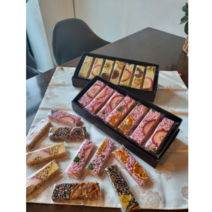 [은담] 제주 수제 과일강정 답례품 선물세트, 14개입, 20g, 쌀