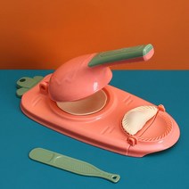 빵반죽기 믹싱기 제빵반죽기 가정용 반죽기 밀가루 주방 만두 금형 프레스 스킨 롤링 반죽 기계 국수 수동 베이킹 과자, [03] pink