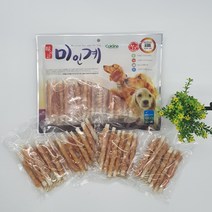 [니드펫트리] 저지방 치석관리 간식 미인계 치킨껌스틱 400g