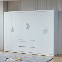 [천삼백케이] [로쏘] 사토 장롱 풀세트, 화이트