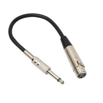 0. XLR 3핀 암-1/4 TRS 6.35mm 오디오 잭 수 마이크 마이크 케이블, 설명, 멀티 컬러, 설명