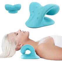 목베게 일자목 넥스트레쳐 목스트레칭기구 거북목 넥해먹, 블랙