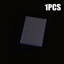 탑 로더 페니형 카드 슬리브 35PT 탑로더 프로텍터 야구 축구 스포츠 게임 카드에 적합 PVC 커버 슬롯 20 개, [01] Transparent-1PCS