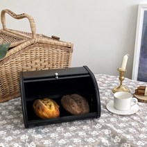 DAYA 다용도 브레드박스 약 영양제 보관함 빵 식탁 정리함 틴케이스 수납함