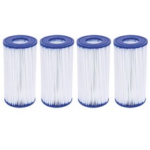 수중 4pcs Swimming Pool Filter Replacement Cartridge for Spa Dirt Remover Strainer Element Accesso세, 한개옵션0