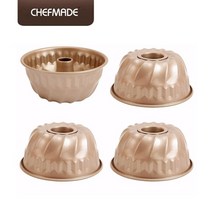 헬로베이킹 쉐프메이드 미니구겔호프틀 4p (케이크틀 제과제빵 도구 WK9033-4)