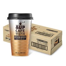 후디스 홈카페 NEW 앤업카페 생카라멜 마끼아또 편의점커피 커피 300ml 10입 1세트