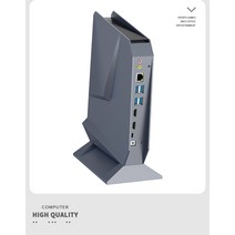새로운 디자인의 미니 PC 코어 i9 9880H Nvidia GTX1650 4G 그래픽 게이밍 데스크탑 컴퓨터 32G Ram 1TB N, 01 i5-9300H GTX 1650_04 EU, 01 No Ram No HD No WiFi