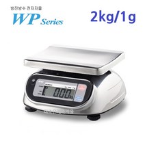 한국AND 방수저울 WP-2000 2kg 수산물저울 스테인레스 밧데리방식, WP-2000 ( 2kg/1g )