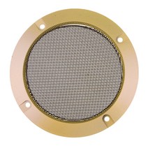 4 인치 스피커 그릴 커버 케이스 pcs 나사 장착 홈 오디오 DIY -124mm 외경 골드, 설명, 설명