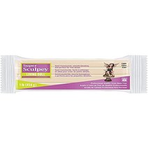 Sculpey Super Living 인형 점토 0.5kg(1파운드) 라이트