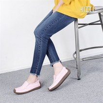 [에피소드블랑] 여성 대학생 단화 레더 데일리 로퍼 2cm