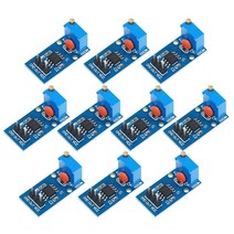 신호발생기 주파수 펄스 고정밀 디지털 신호 발생기 10pcs 5v-12v ne555, 없음