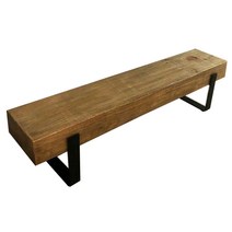 통나무벤치 고재 벤치 평벤치 우드 대기석 아파트, B.80X35X40 (길이  너비 및 높이) 나무 두께