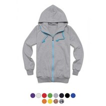 RW08317C 특양면 터틀넥 후드 지퍼 HOODIE HOODY