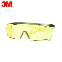 3M 보안경 SF3703SGAF 노랑 고글 눈 보호 스카치가드 김서림방지 코팅 자외선차단 안경위착용, 1개