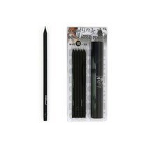 흑목 지우개연필 종이원통세트(HB/10본입/에코아이), 단품, 1