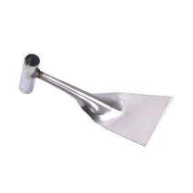 잔디 필러 농업 파기 정원 잡초를위한 그립이있는 농업 삽, 23cmx9cmx9.5cm, 은, 강철