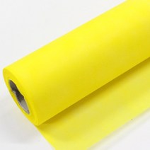 나모몰 단색 부직포 포장지 50cm(폭)x18m(길이), 밝은노랑, 1롤