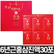 산수원 참다운 6년근홍삼 70ml X 30포, 2세트