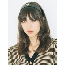 애슐린 하니 가죽 헤드BAND_블랙