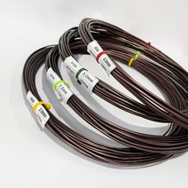 분재철사 알루미늄 와이어200g(2.0mm-3.5mm) 고고화분, 3.5mm, 1개