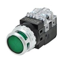 CRX-G30MAR 30mm 조광 누름 버튼 스위치 푸시 AC 220V LED PBL CR-304-2 CR-304-A0 한영넉스, 적색