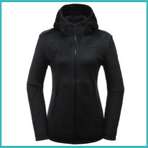 아이더 리프 여성 스트레치 폴라텍 플리스 쟈켓BLACK