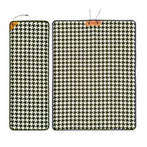 유캠프 워셔블 스마트온열매트 차박 12V 아이보리체크, 1인용