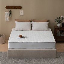 한샘 순수순면 4면 밴딩 패드 Q 화이트