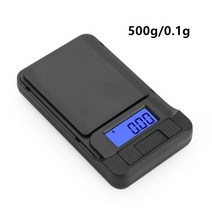 도구 200g x 미니 프리시온 포켓 전자 디지털 저울 골드 쥬얼리 밸런스 그램, 03 500g 0.1g, 03 500g 0.1g
