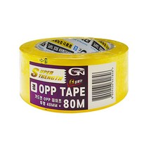 가드맨 GD-48mmx80mx55mic OPP 아크릴 경포장용 테이프 투명 900개, 단품