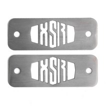 오토바이탑박스 등받이 브라켓 배달 알루미늄 야마하 실버 블랙 파우더 코팅 스테인레스 스틸 퓨즈 박스 탑 플레이트 클러치 커버 탑, 은