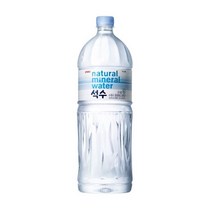 미네랄워터 생수 진로 석수 2.0L X 6개, 2L