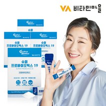 비타민마을 퍼펙트바이오틱스 슈퍼 프로바이오틱스 19 생 유산균 4박스 4개월분, 60g, 4개