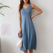 [에디트샵] 베이직에이라인니트원피스