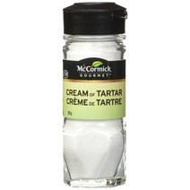 McCormick 맥코믹 천연 타르타르크림 주석산 Gourmet All Natural Cream Of Tartar 85g, 1팩